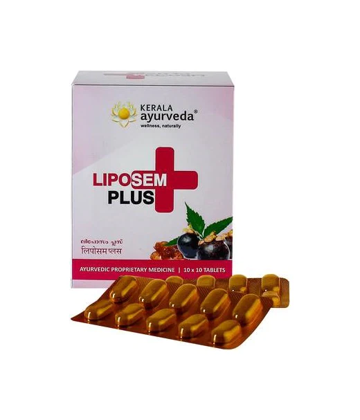 Kerala Ayurveda Liposem Plus Tablet, 100 Tablets-2.webp